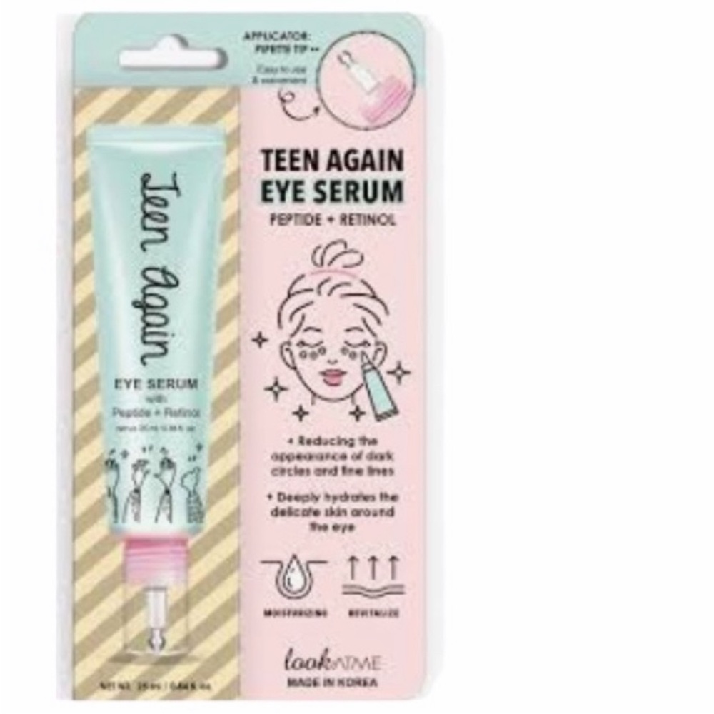 Look At Me Teen Again Eye Serum Peptide Retinol new in box